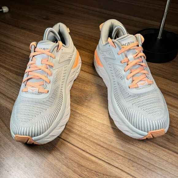 HOKA ONE ONE BONDI 7 - Women’s Running Shoes - SIZE 9.5 - Picture 3 of 9